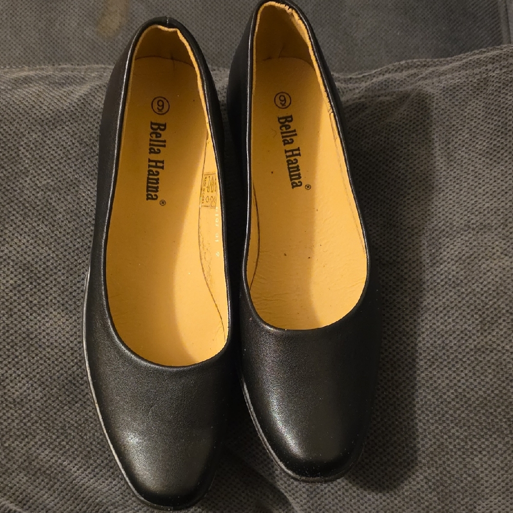 BELLA HANNA WOMEN'S BLACK SHOES